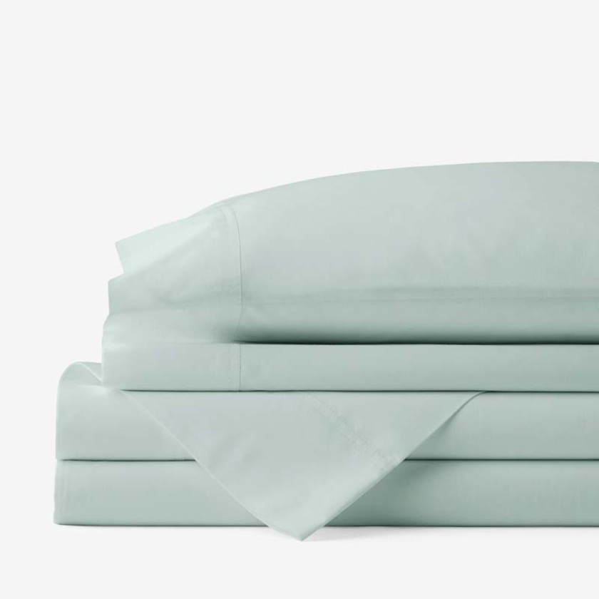 Classic Cool Cotton Percale Bed Sheet Set