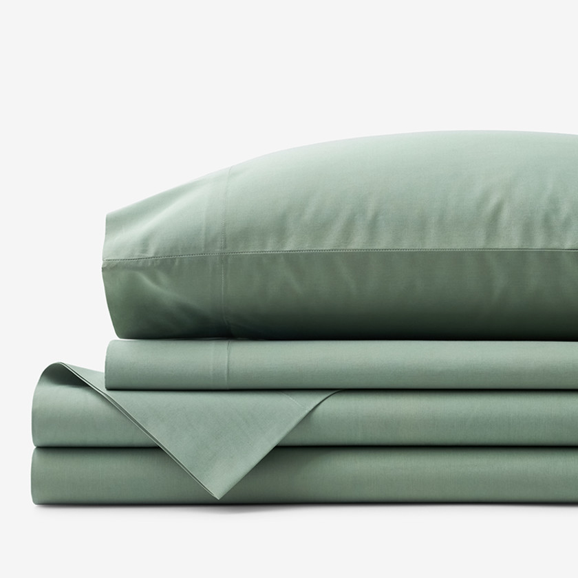 Classic Cool Cotton Percale Bed Sheet Set