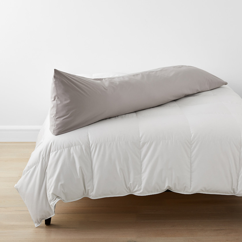 Classic Cool Cotton Percale Body Pillow Cover