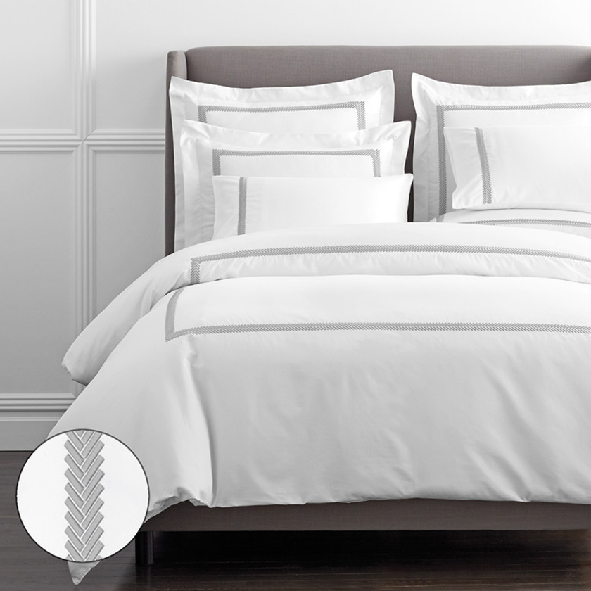 Hewett Luxe Smooth Egyptian Cotton Sateen Duvet Cover