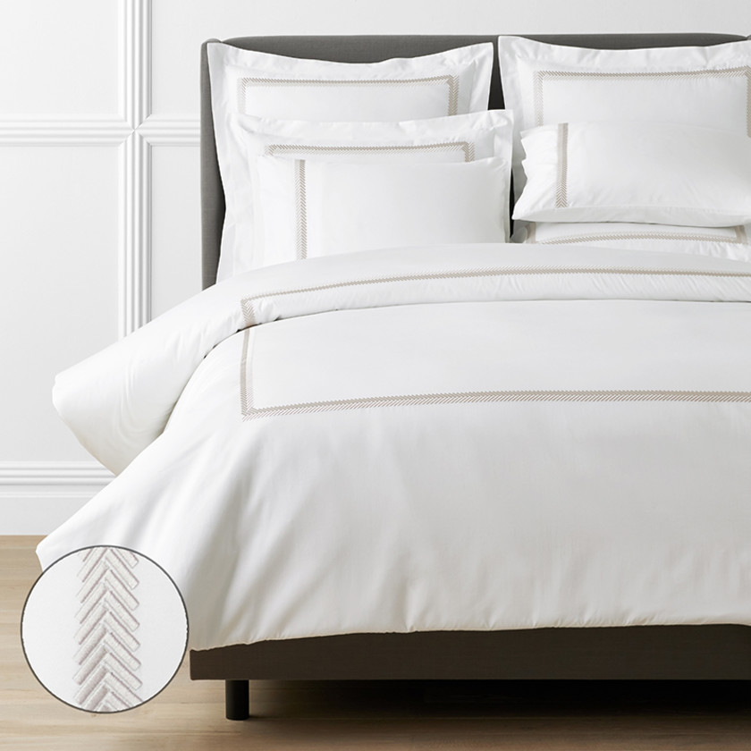 Hewett Luxe Smooth Egyptian Cotton Sateen Duvet Cover