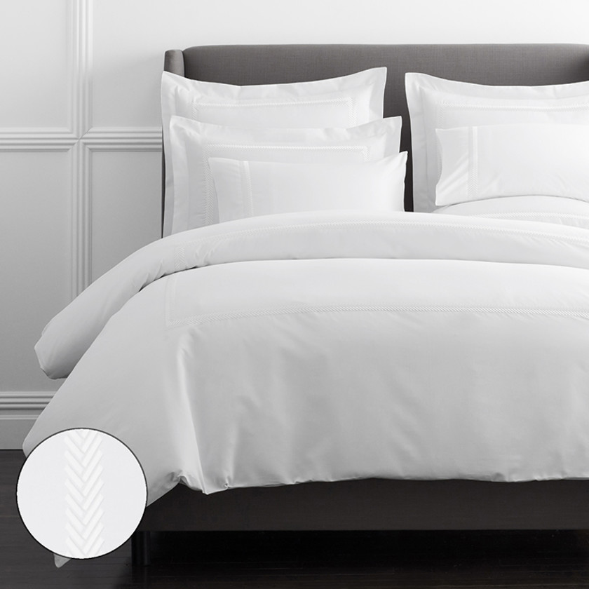 Hewett Luxe Smooth Egyptian Cotton Sateen Duvet Cover