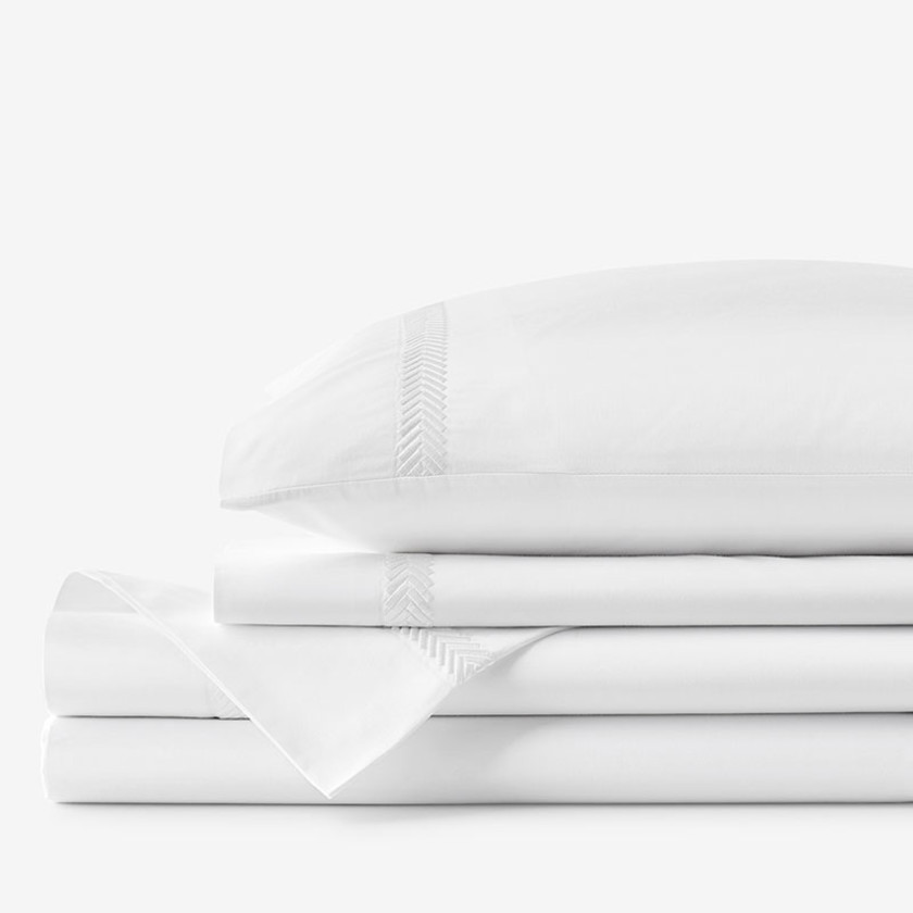 Hewett Luxe Smooth Egyptian Cotton Sateen Bed Sheet Set