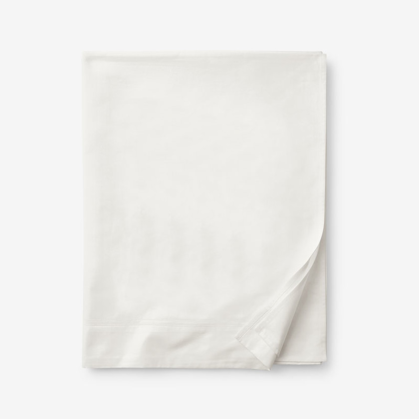 Luxe Smooth Egyptian Cotton Sateen Flat  Bed Sheet