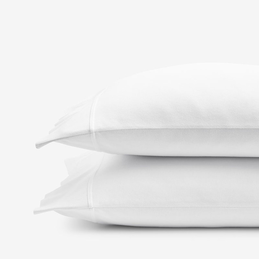 Classic Easy-Care Jersey Knit Pillowcase Set