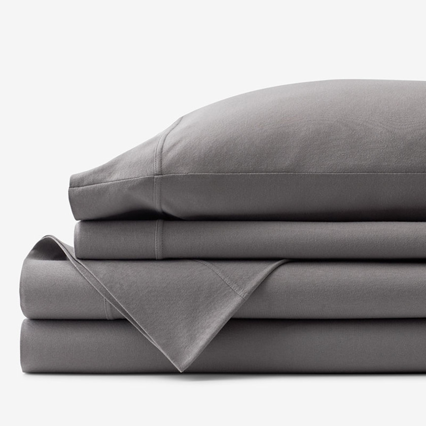 Classic Easy-Care Jersey Knit Bed Sheet Set