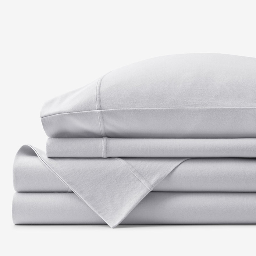 Classic Easy-Care Jersey Knit Bed Sheet Set