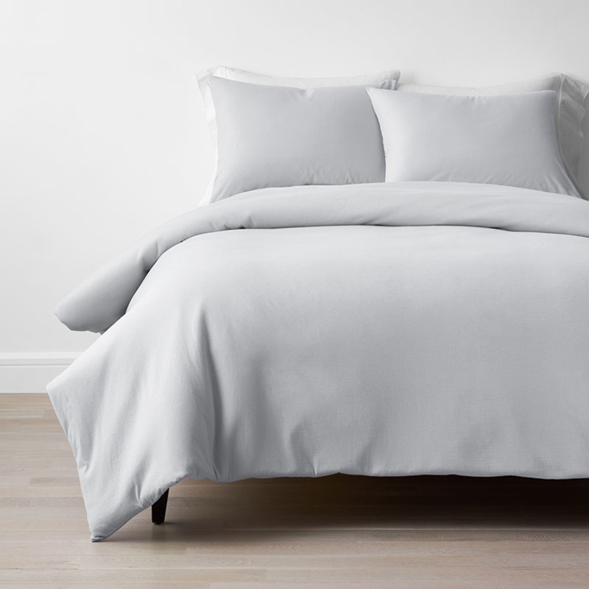 Classic Easy-Care Jersey Knit Bed Duvet Cover Set