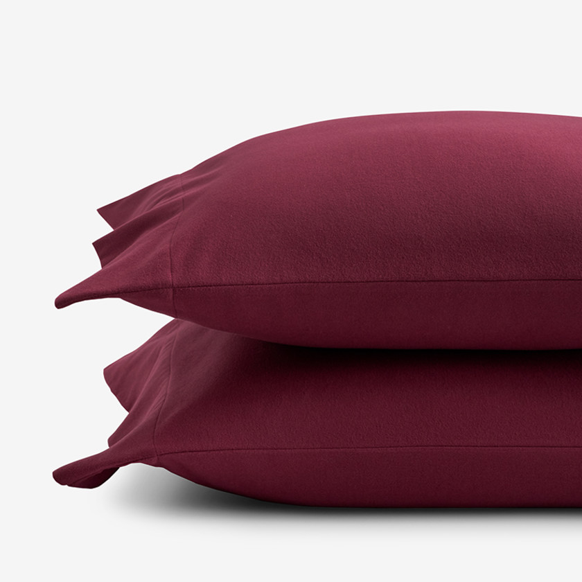 Classic Ultra-Cozy Cotton Velvet Flannel Pillowcase Set