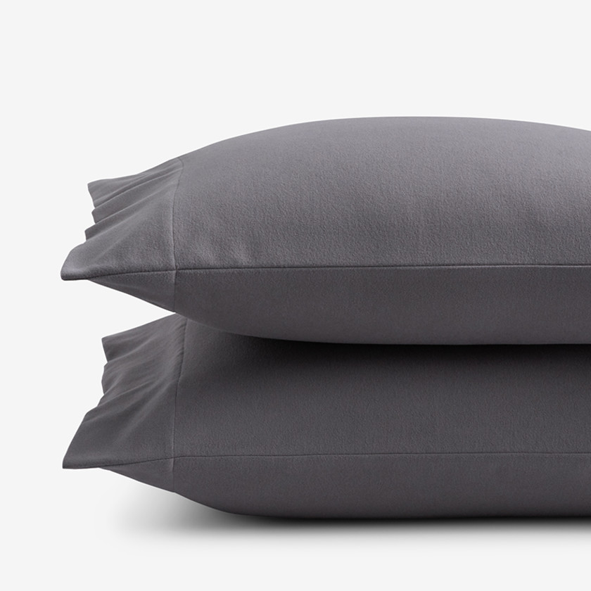 Classic Ultra-Cozy Cotton Velvet Flannel Pillowcase Set