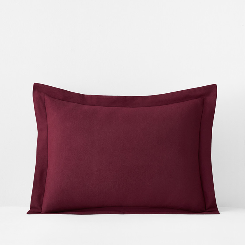Classic Ultra-Cozy Cotton Velvet Flannel Sham