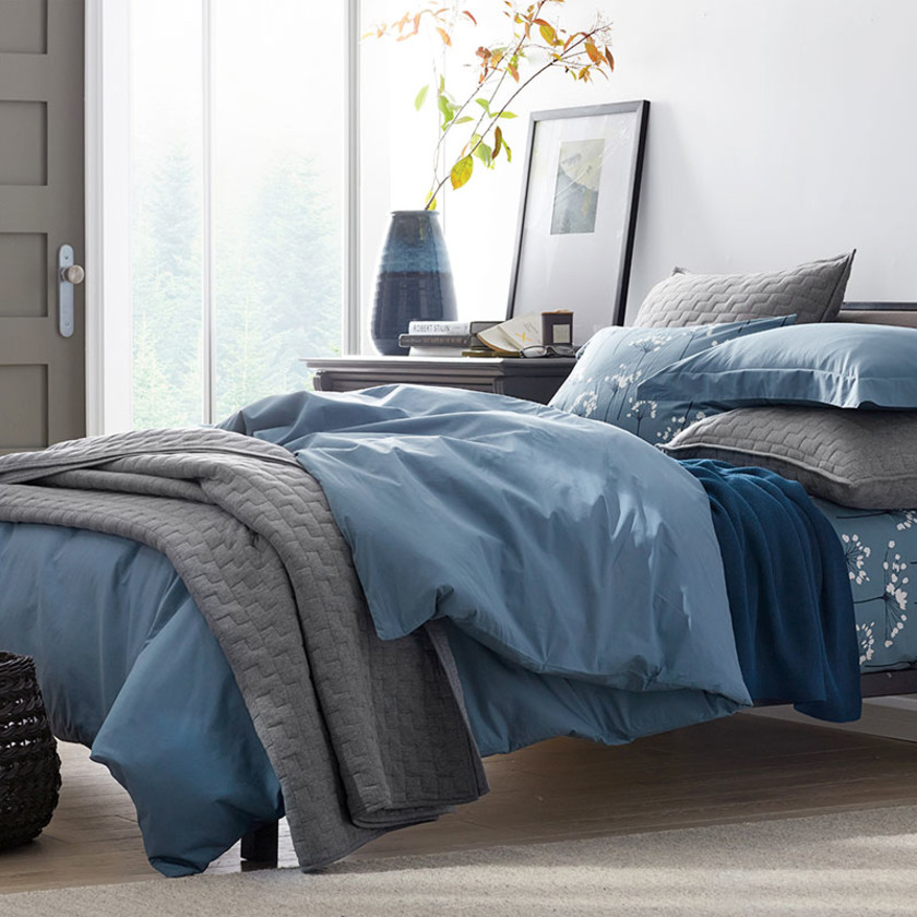 Air Layer Quilt - Gray, Twin/Twin XL,Gray