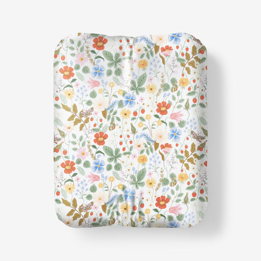 Strawberry Fields Classic Cool Cotton Percale Fitted Bed Sheet