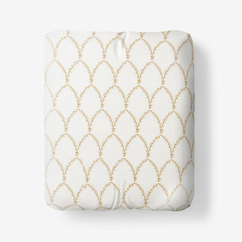Laurel Classic Smooth Sateen Fitted Bed Sheet