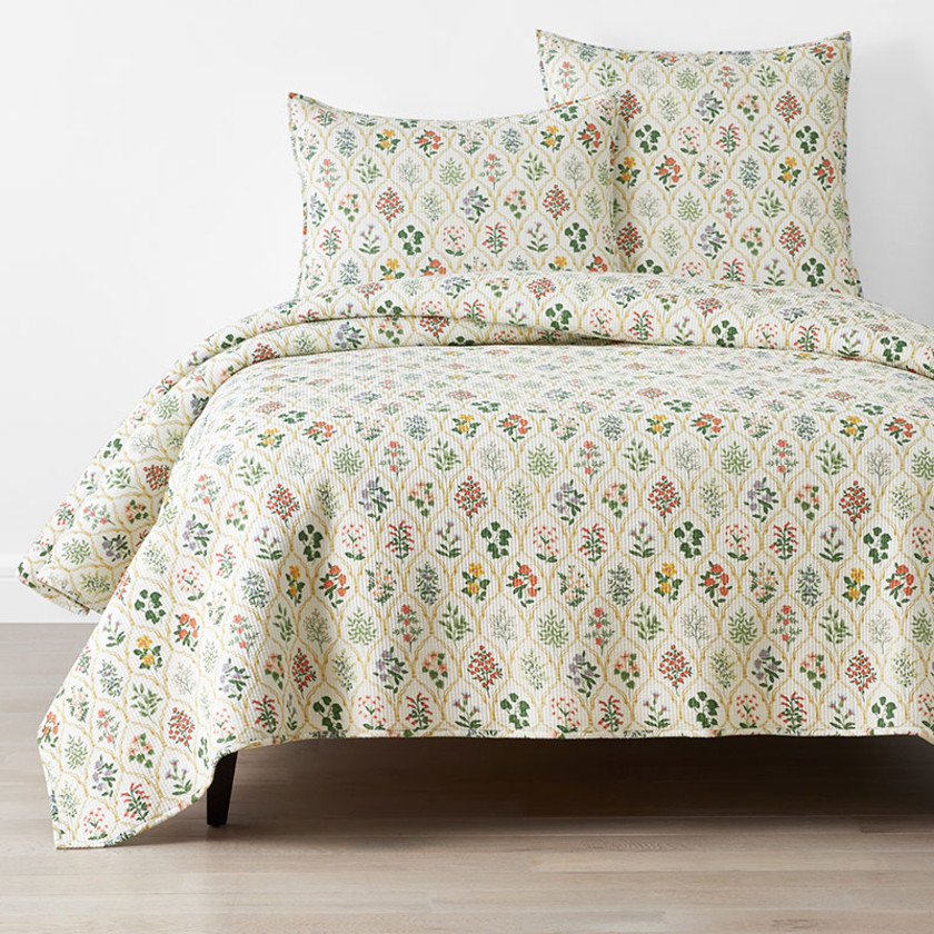 Hawthorne Voile Quilt - Beige Multi, Twin,Beige Multi
