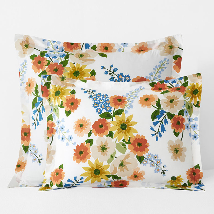 Autumn Bouquet Classic Cool Percale Sham