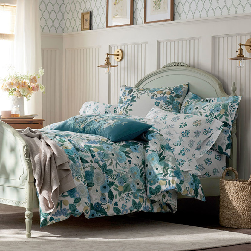 Garden Party Classic Cool Cotton Percale Duvet Cover