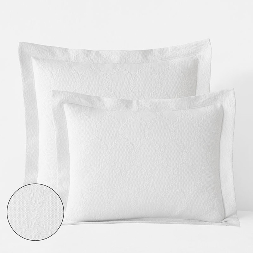 Laurel Matelasse Sham