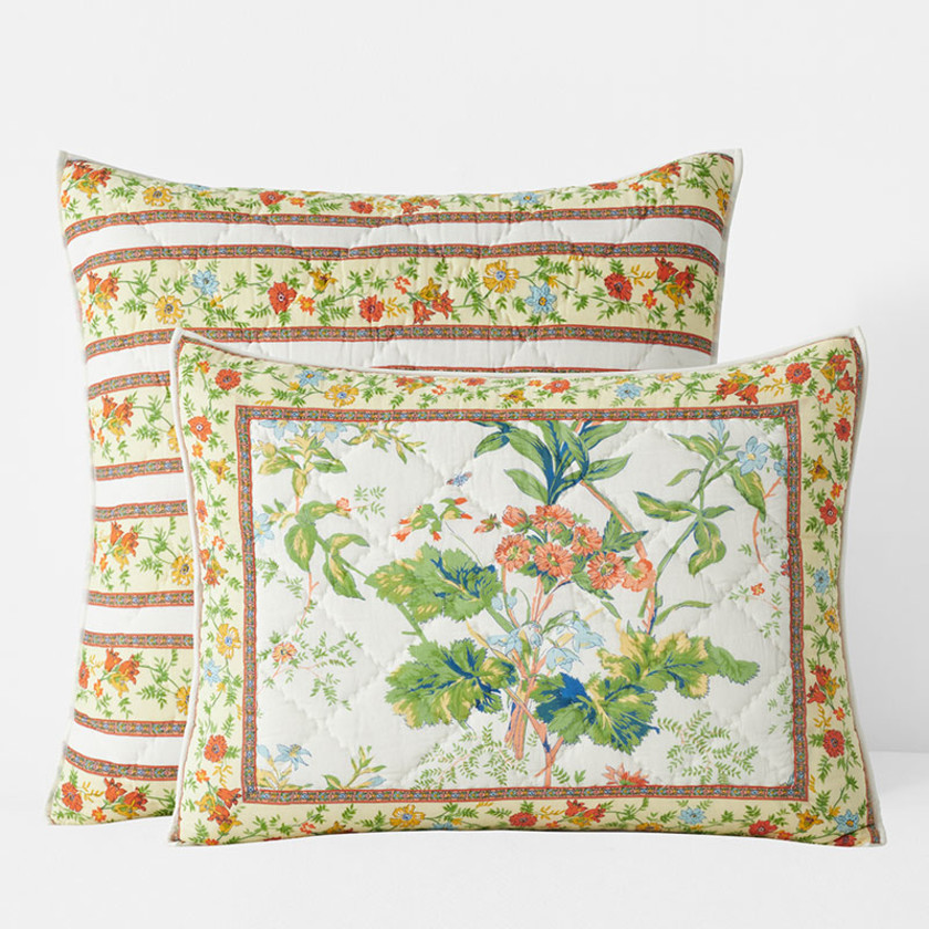 Bagheecha Floral Quilted Sham