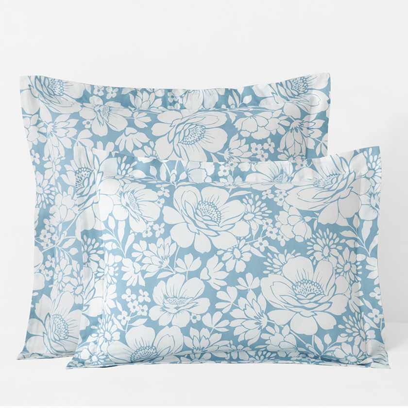 Epic Bloom Classic Cool Percale Reversible Sham