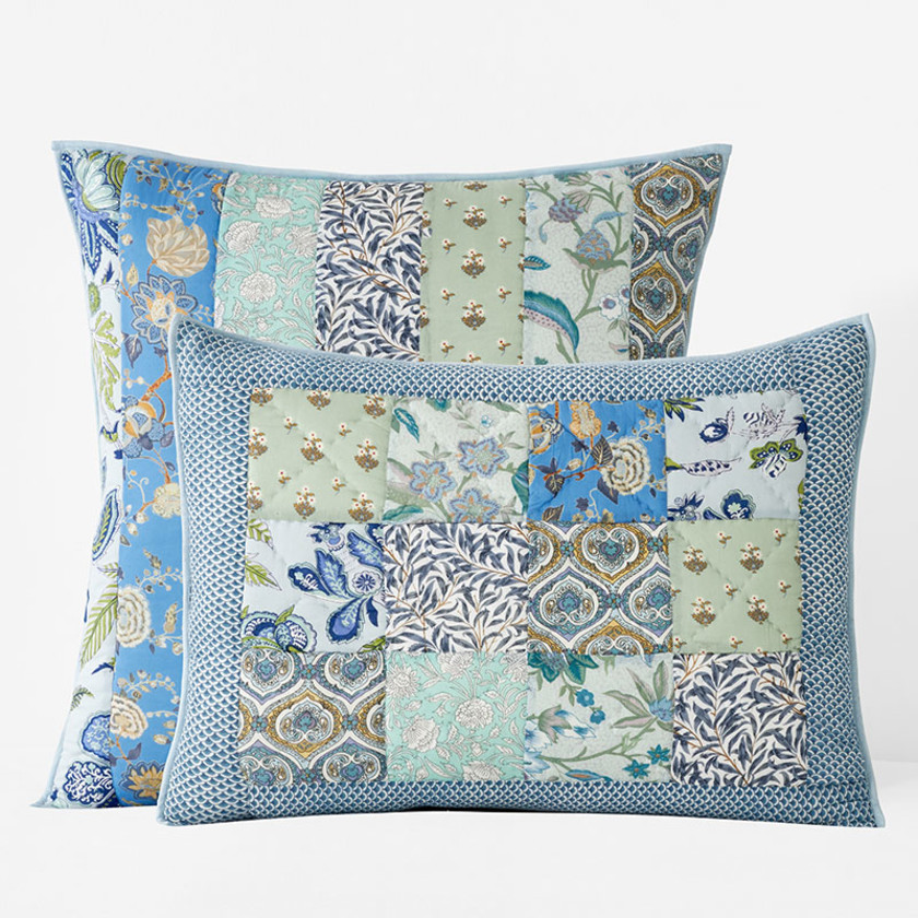 Riddhi Handcrafted Patchwork Quilted Sham