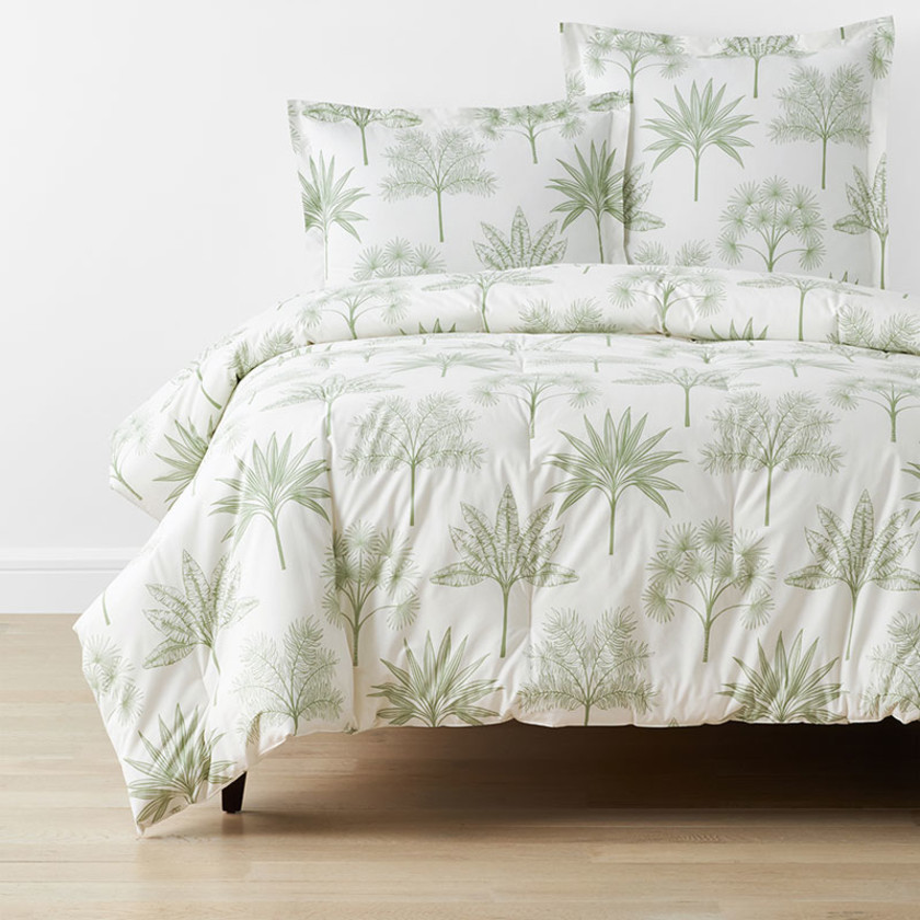 Tulum Forest Classic Cool Cotton Percale Comforter