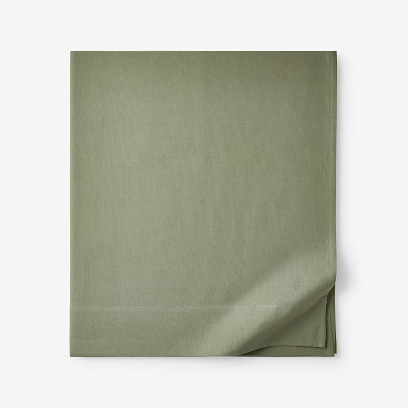Classic Ultra-Cozy Cotton Velvet Flannel Flat Bed Sheet