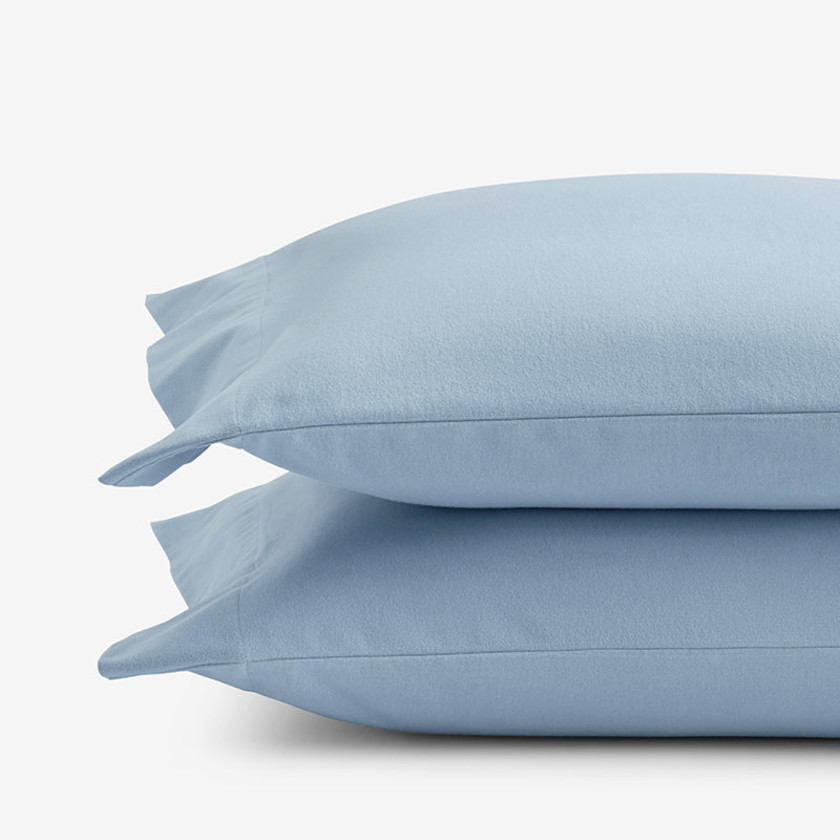 Classic Ultra-Cozy Cotton Velvet Flannel Pillowcase Set
