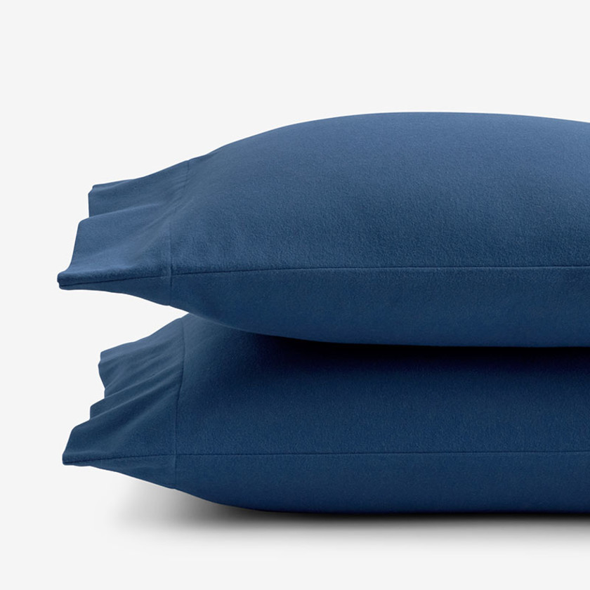 Classic Ultra-Cozy Cotton Velvet Flannel Pillowcase Set