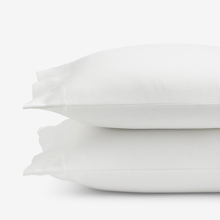 Classic Ultra-Cozy Cotton Velvet Flannel Pillowcase Set