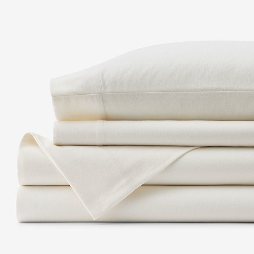Classic Ultra-Cozy Cotton Velvet Flannel Bed Sheet Set
