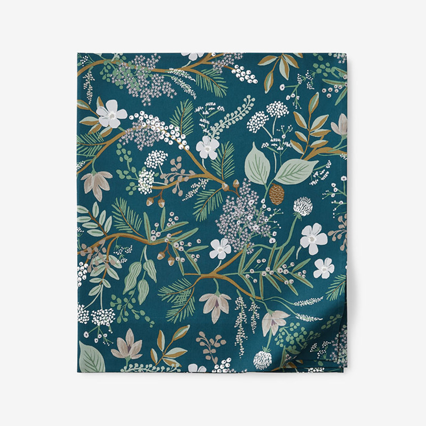 Juniper Forest Classic Smooth Sateen Flat Bed Sheet