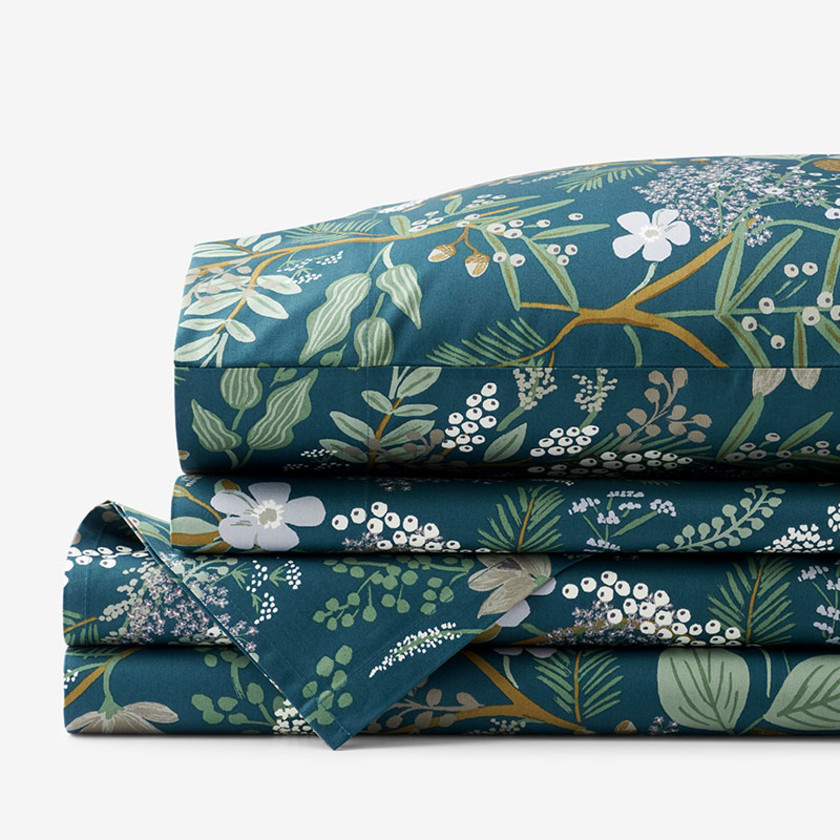 Juniper Forest Classic Smooth Sateen Bed Sheet Set