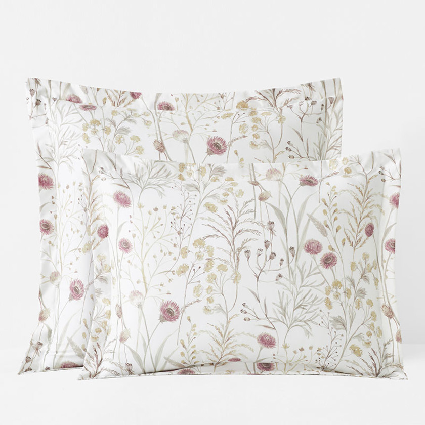 Thistle Flower Premium Smooth Wrinkle Free Sateen Sham