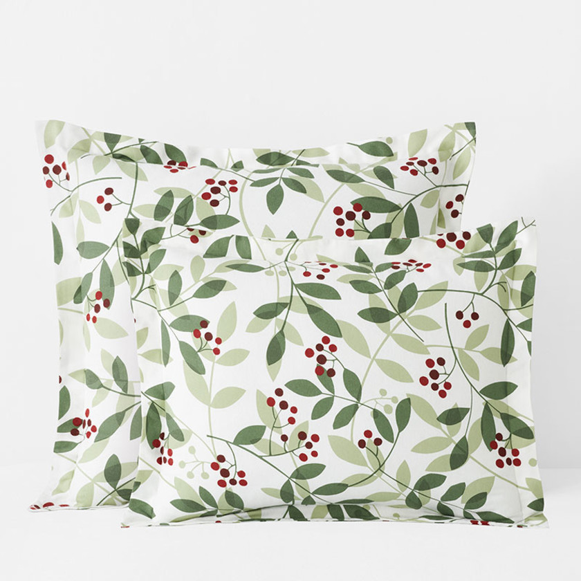 Holiday Print Classic Ultra-Cozy Cotton Velvet Flannel Sham