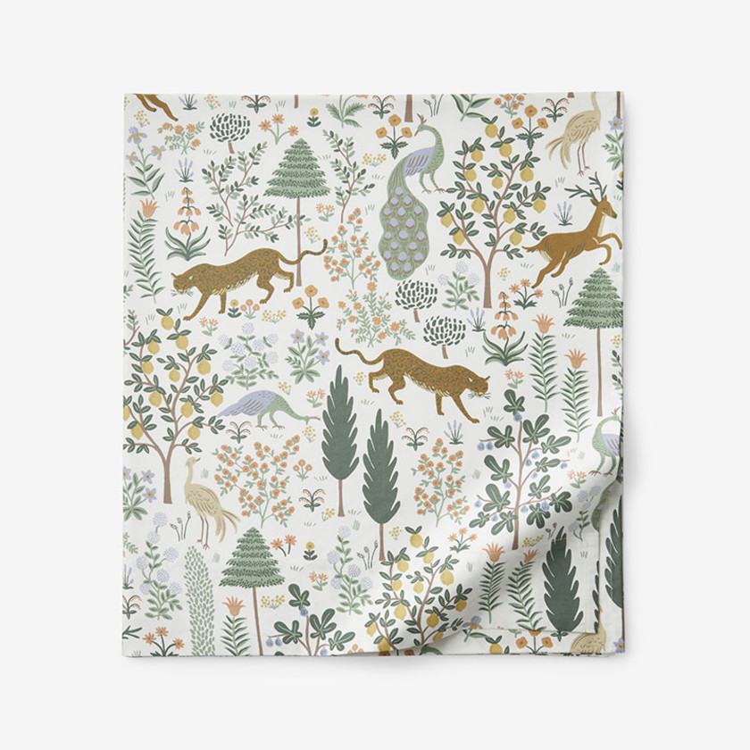 Menagerie Classic Smooth Sateen Flat Bed Sheet