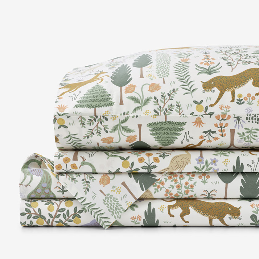 Menagerie Classic Smooth Sateen Bed Sheet Set