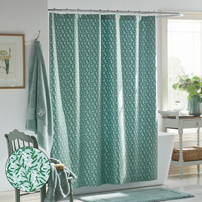 Lily of the Valley Classic Smooth Sateen Shower Curtain