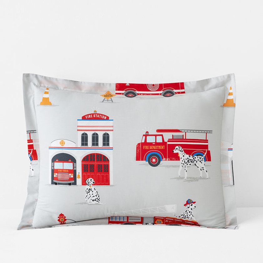 Fire Station Classic Cool Organic Cotton Percale Sham