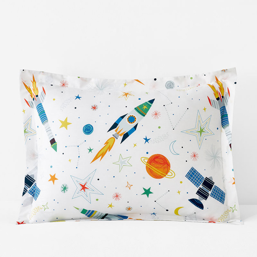 Outerspace Classic Cool Organic Cotton Percale Sham