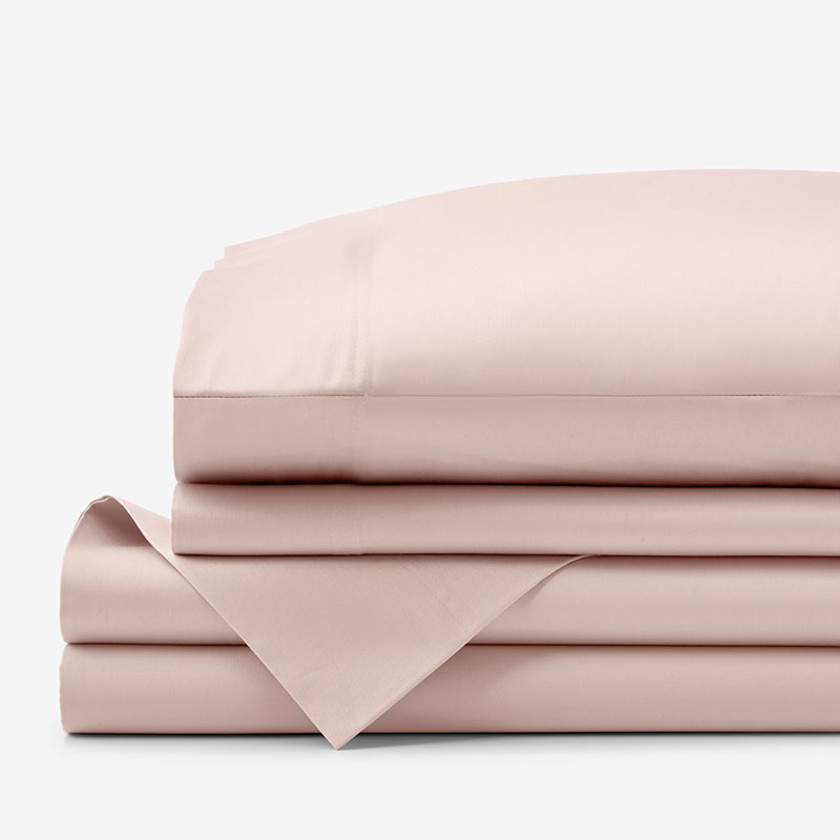Sateen Classic Smooth Solid Bed Sheet Set
