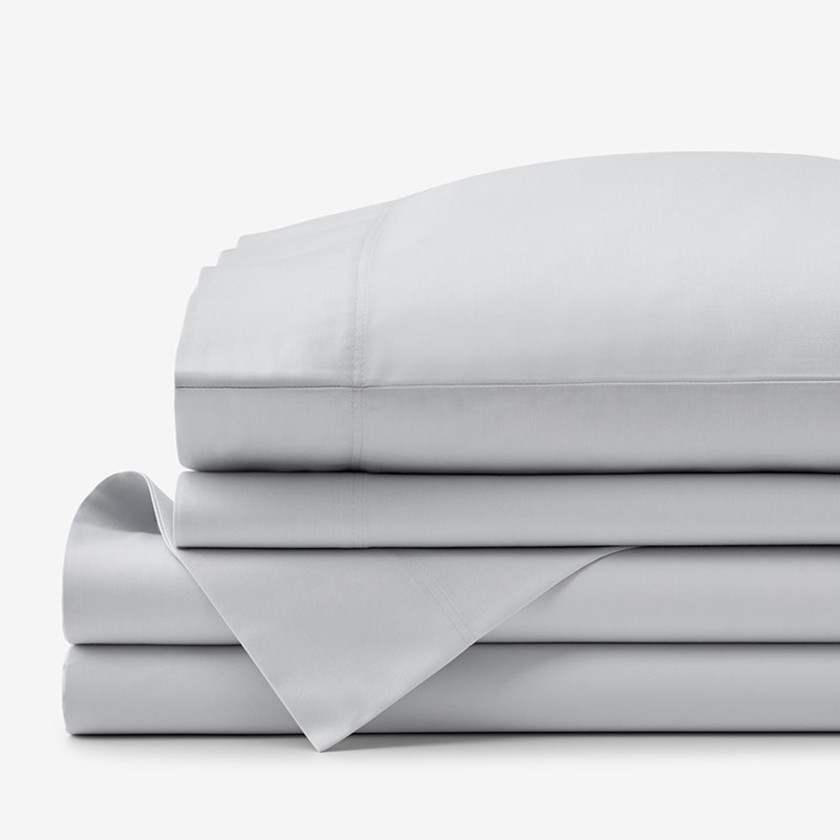 Sateen Classic Smooth Solid Bed Sheet Set