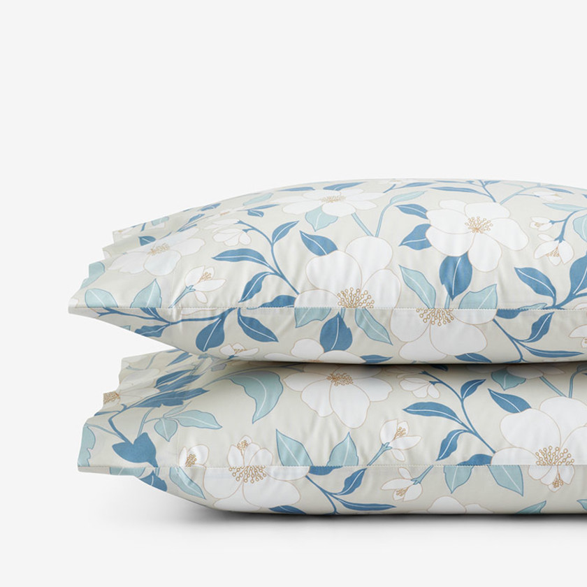 Clemencia Classic Cool Cotton Percale Pillowcase Set