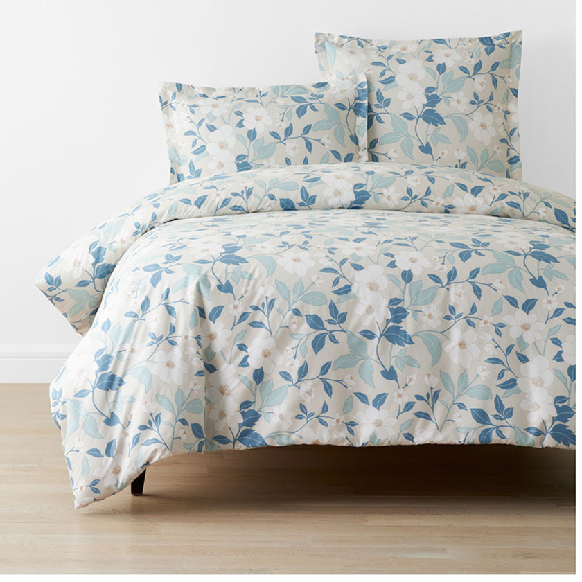 Clemencia Classic Cool Cotton Percale Duvet Cover