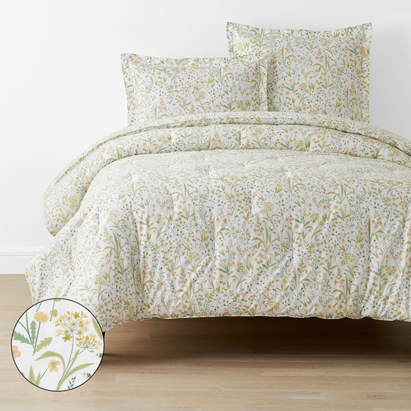 Clemencia Classic Cool Cotton Percale Comforter