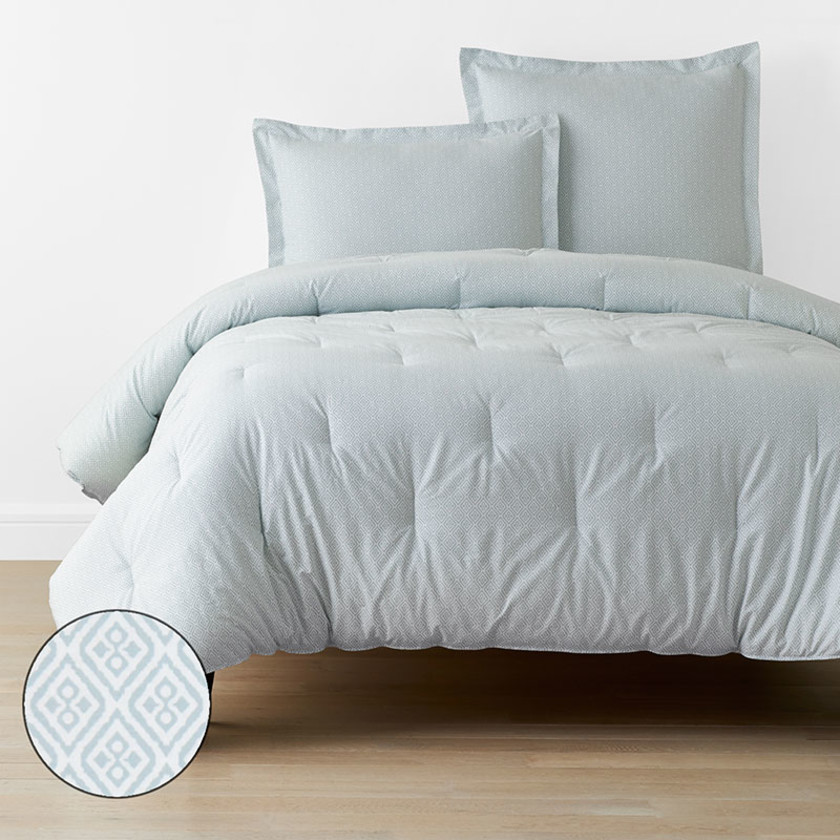 Clemencia Classic Cool Cotton Percale Comforter