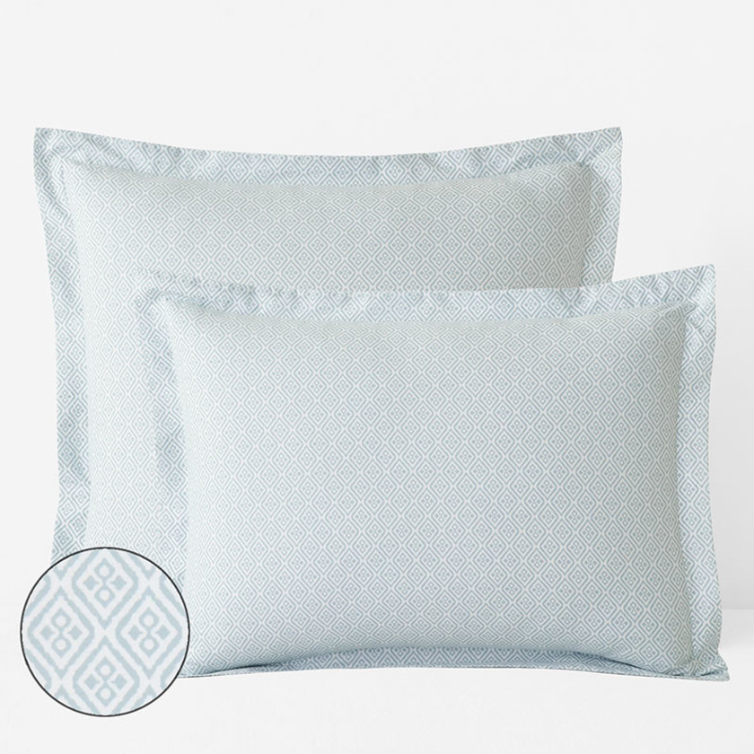 Clemencia Classic Cool Cotton Percale Sham