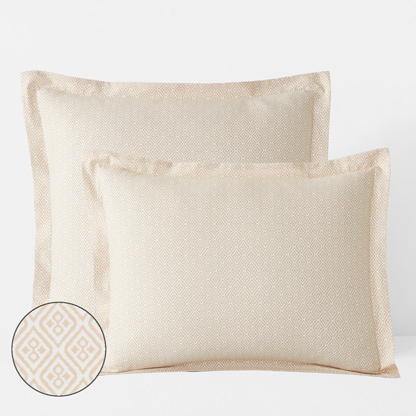 Clemencia Classic Cool Cotton Percale Sham