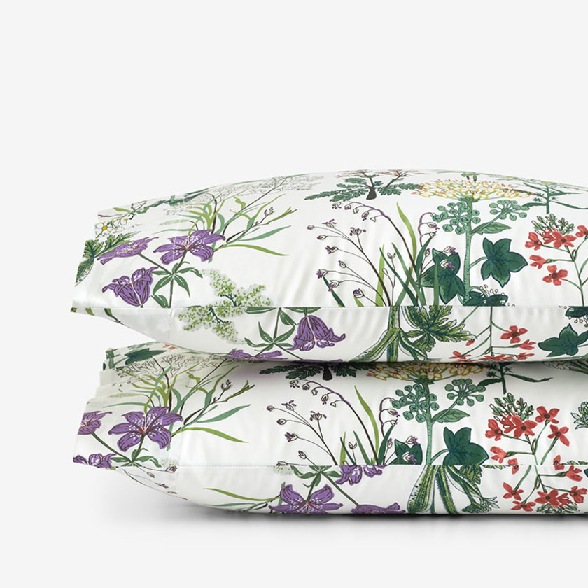Timeless Garden Classic Smooth Sateen Pillowcase Set