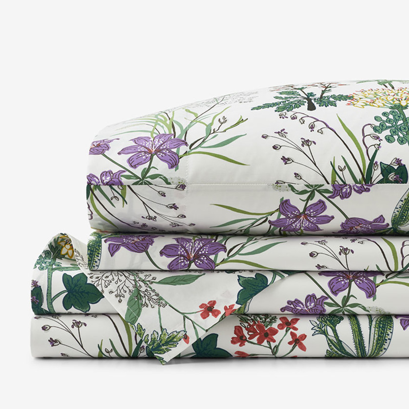 Timeless Garden Classic Smooth Sateen Bed Sheet Set